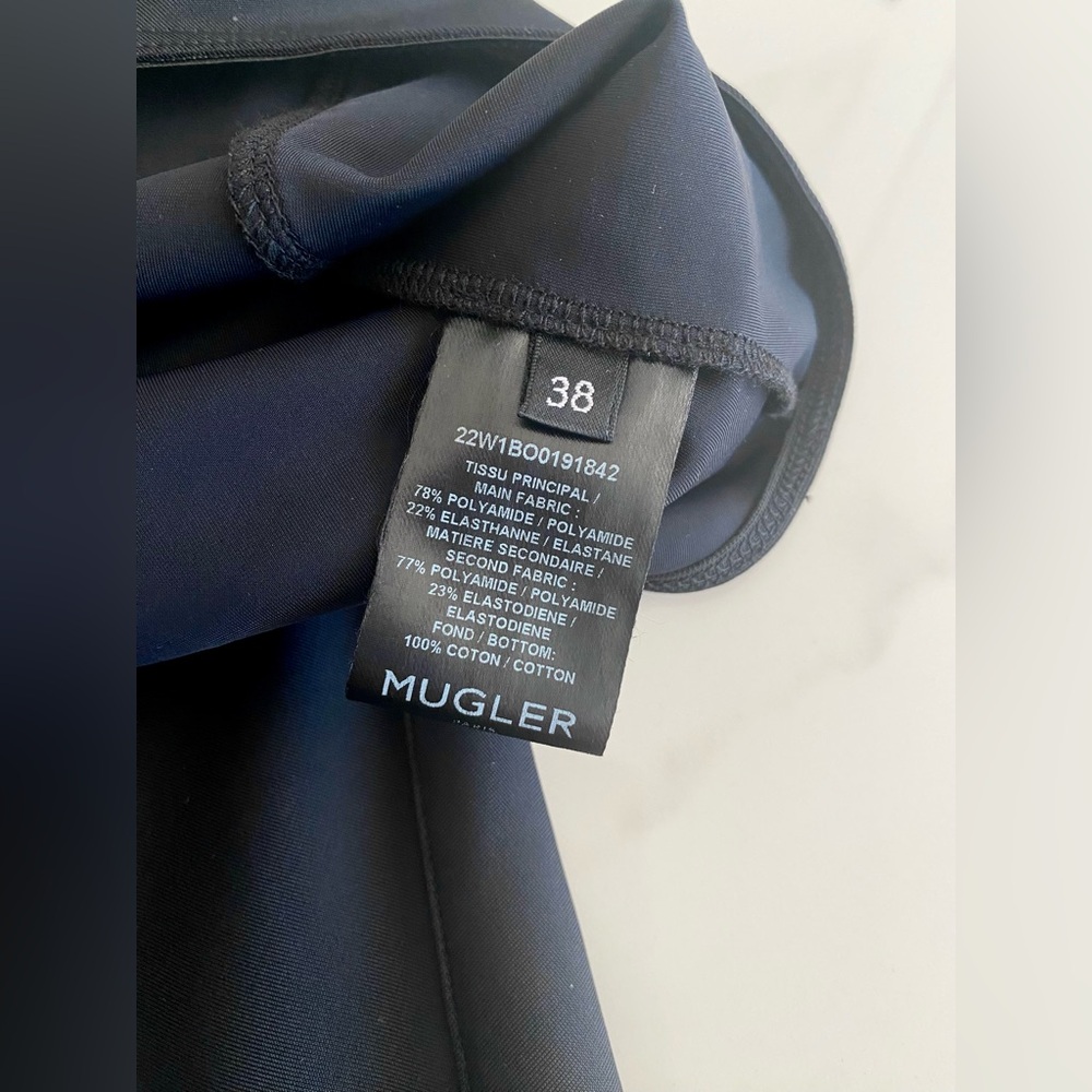 Mugler Deep Mesh Bodysuit Sz 38 $660 - Picture 8 of 8